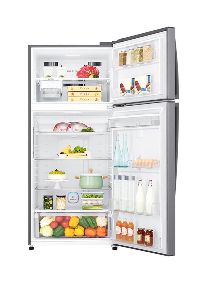 Top Freezer Refrigerator With Dispenser 830L GR-F832HLHU Shiny Steel